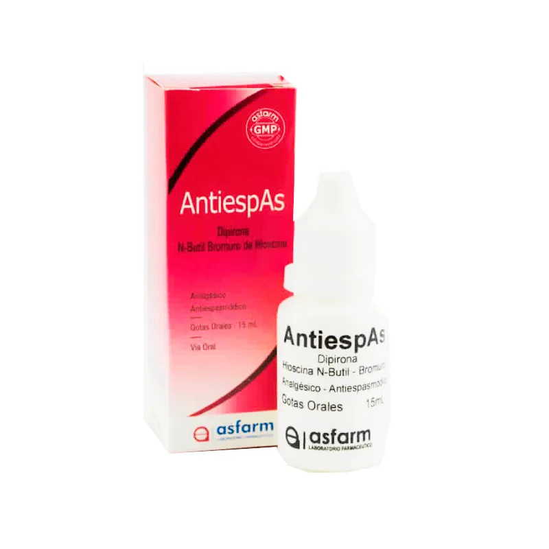 AmtiespAs Dipirona Gotas Orales 15 ML Punto Farma