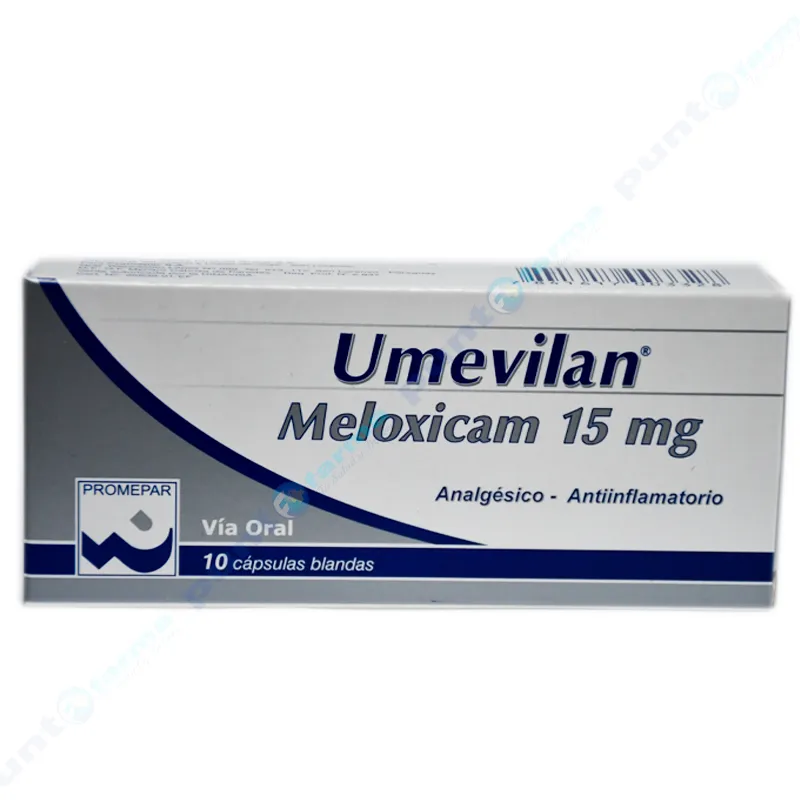 Umevilan Meloxicam Mg Cont Capsulas Blandas Punto Farma