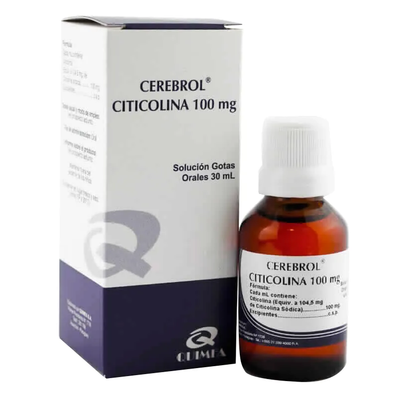 Cerebrol Citicolina 100mg Gotas Orales 30mL Punto Farma