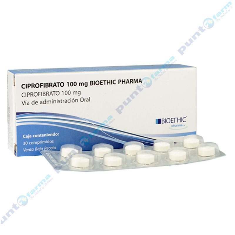 Ciprofibrato Mg Caja De Comprimidos Punto Farma