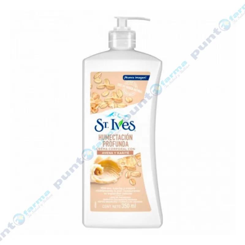 Crema Corporal Humectaci N Profunda Avena Y Karit St Ives Ml