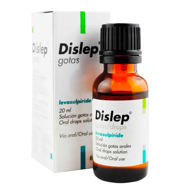 Dislep gotas Levosulpiride Solución gotas orales 20 ml Punto Farma