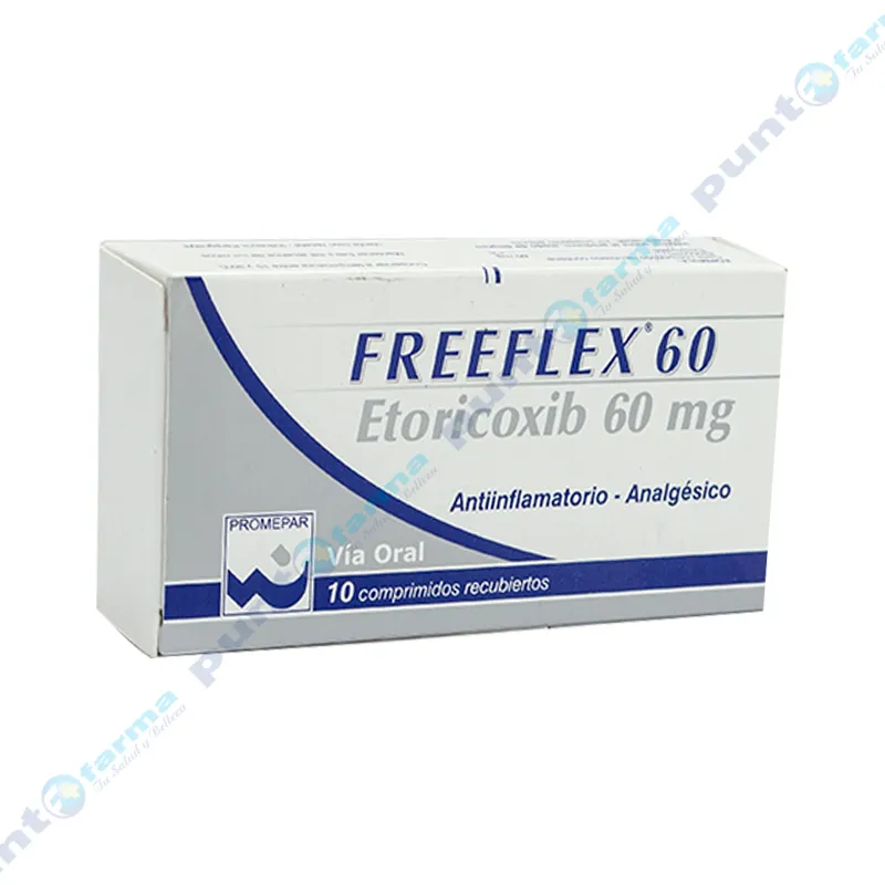 Freeflex 60 Etoricoxib 60 Mg Caja De 10 Comprimidos Punto Farma