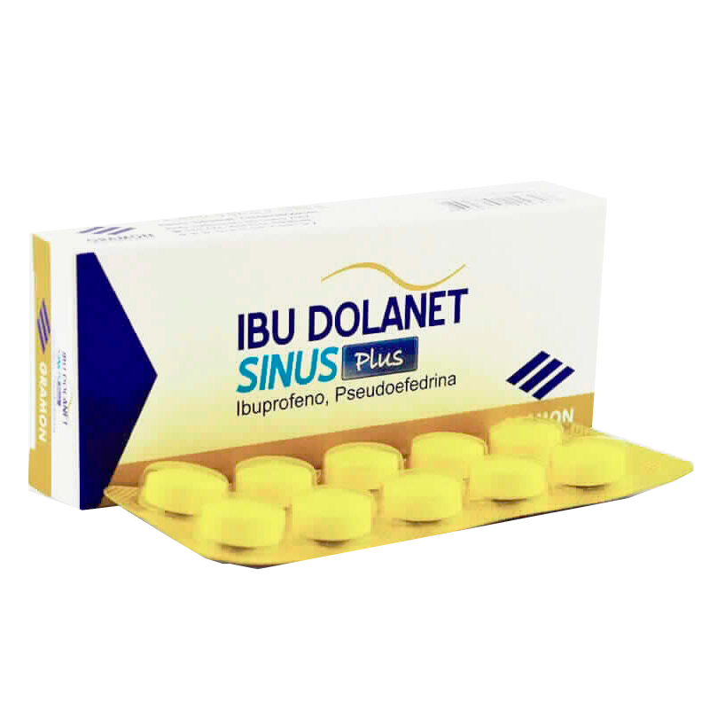 Ibu Dolanet Sinus Plus Ibuprofeno Cont Comprimidos Recubiertos