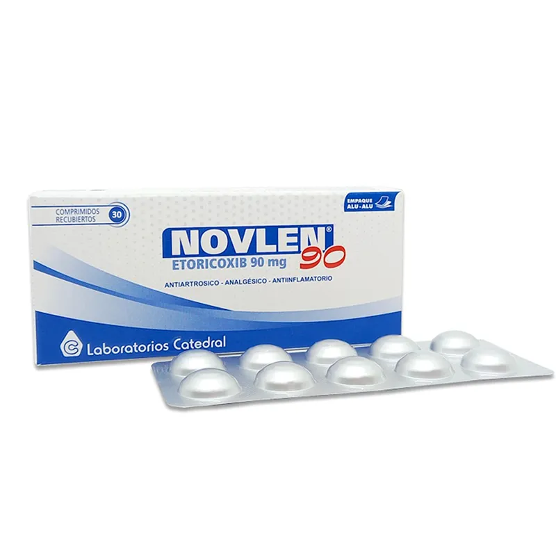 Novlen Etoricoxib Mg Caja De Comprimidos Recubiertos Punto Farma