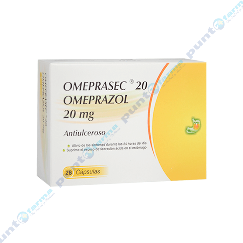 Omeprasec Omeprazol Mg Caja De C Psulas Punto Farma