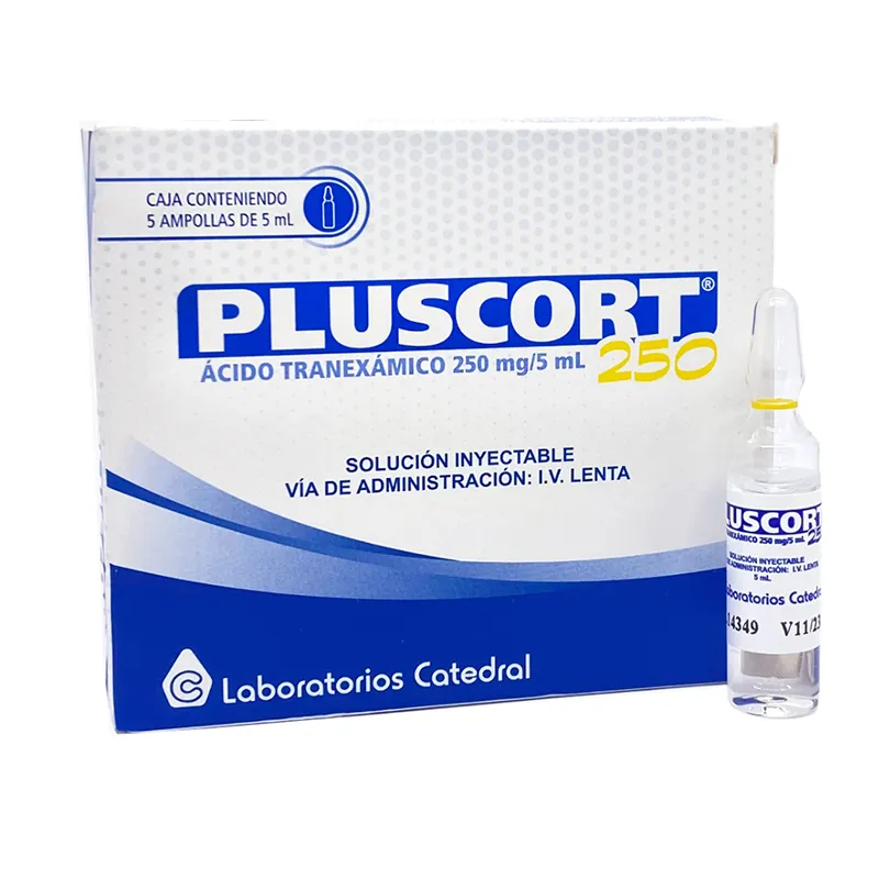 Pluscort Acido Mg Ml Solucion Inyectable Caja De Ampollas De