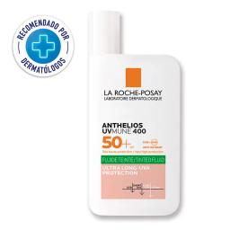 Anthelios Toque Seco UVMune Oil Control Fluido SPF50+ con Color La Roche Posay - 50 ml