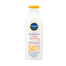 Protector Solar  Sensitive Protect FPS 50 Nivea Sun - 200 mL