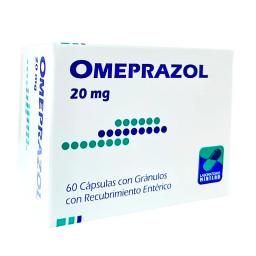 Omeprazol Mintlab 20 mg - Contenido de 60 Cápsulas