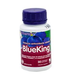 Potencia Antioxidante Natural BlueKing - Caja de 30 comprimidos masticables