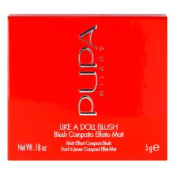 Blush Compacto Effect Matt Like a Doll 201 Pupa