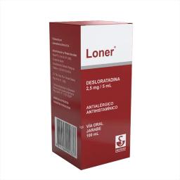 Loner Desloratadina 2.5 mg - Frasco 100 mL