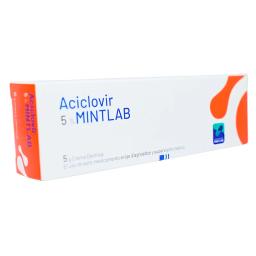 Crema Dérmica Aciclovir Mintlab 5% -  Pomo de 5 gr.