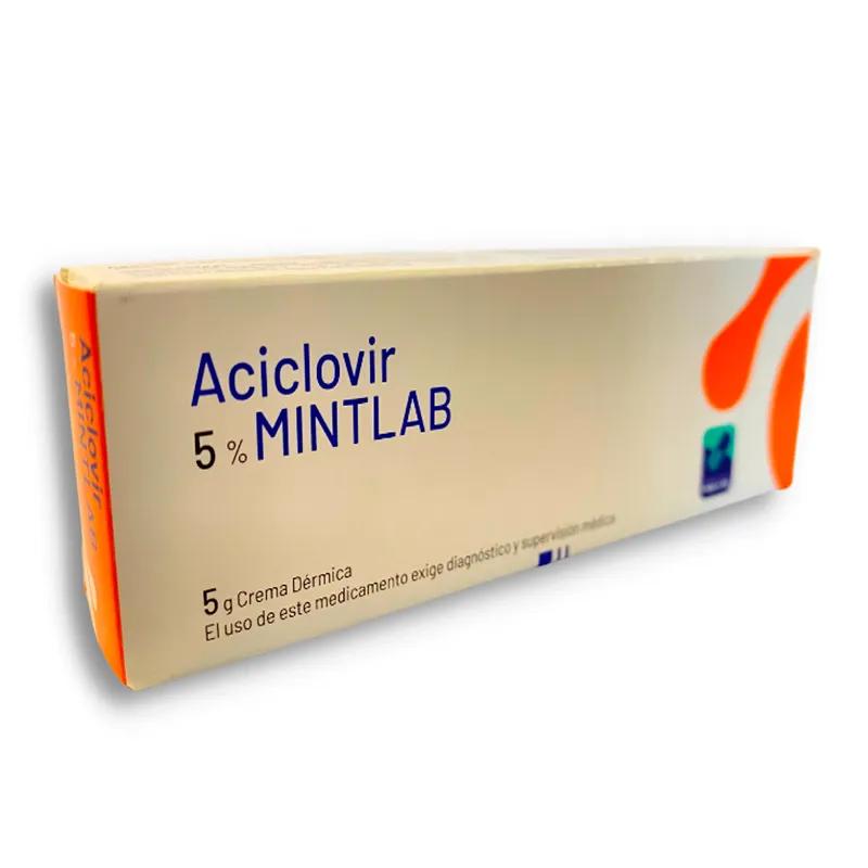 Crema Dermica Aciclovir Mintlab 5% - 5 gr.