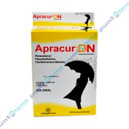 Apracur DN Paracetamol - Exhibidor 20 Blister x6 Comprimidos Recubiertos