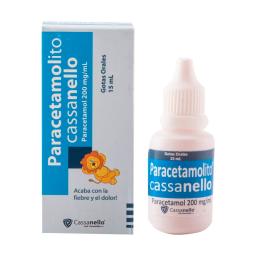 Paracetamolito - Paracetamol 200 mg -  Gotas de 15 mL