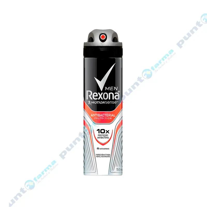 Antitranspirante Antibacterial Protection Rexona Men - 150mL.