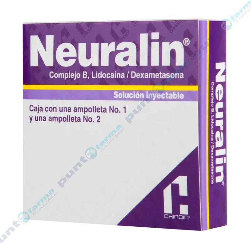 Neuralin Complejo B, Lidocaína/Dexametasona  - Caja de 2 ampollas