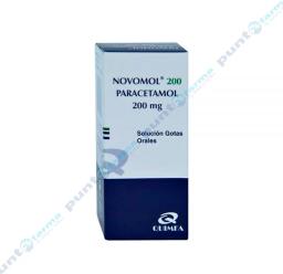 Novomol 200 Paracetamol 200mg - Gotas orales 15mL