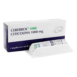 Cerebrol 1000 Citicolina 1000mg - Cont. 1 ampolla de 5ml solución inyectable