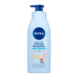 Crema Corporal Q10 Plus Piernas Relajadas Anti-Celulitis Nivea - 400mL