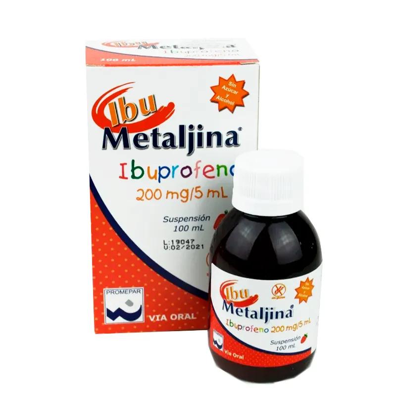Metaljina Ibuprofeno 200mg/5ml - Suspensión 100ml