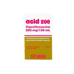 Acid 200 mg Ciprofloxacina - Inyectable 100 mL