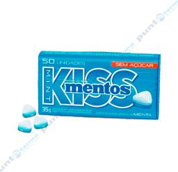 Pastillas Mentos Kiss Mint Menta Sin Azúcar - Cont. 50 unidades