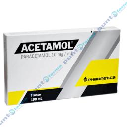 Acetamol 1g Solucion Inyectable Paracetamol 10 mg - Frasco de 100 mL