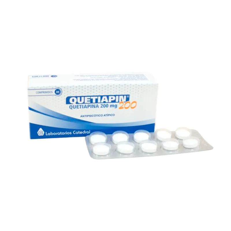 Quetiapin 200 Quetiapina 200 mg - Caja de 30 comprimidos
