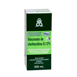 Prodent Plac Gluconato de clorhexidina 0,12% - Cont. 200 mL