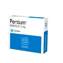 Pertium Nebivolol 5 mg - Caja de 42 comprimidos