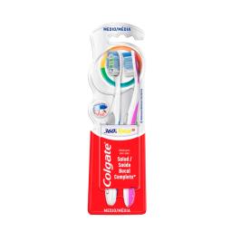 Cepillo De Dientes 360° Total 12 Colgate - Cont. 2 Unidades