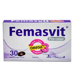 Femasvit Pre-natal - Caja de 30 Capsulas Blandas