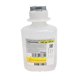 Paracetamol 1000mg Inyectable Braun - 100mL