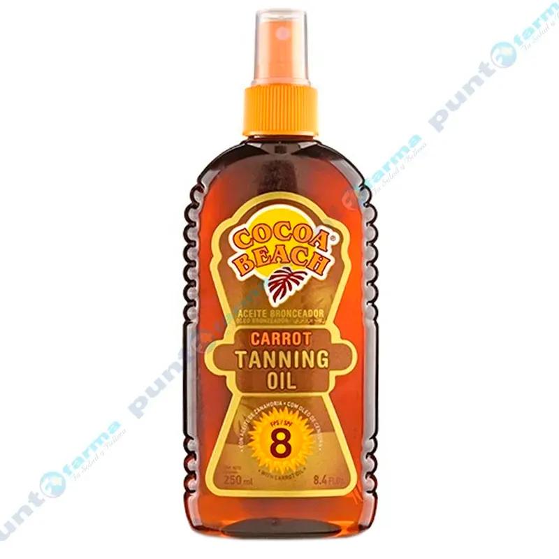 Aceite Bronceador Carrot Tanning Oil FPS8 Cocoa Beach - 250 mL