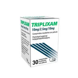 Triplixam 10mg/2,5mg/10mg - Contenido de 30 Comprimidos