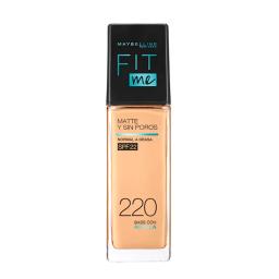 Base Fit Me Matte + Poreless 220 Natural Beige Maybelline