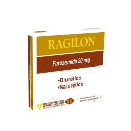 Ragilon Furesemida 20 mg -  Caja de 5 ampollas