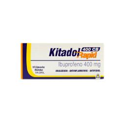 Kitadol Rapid Ibuprofeno 400 CB - Caja de 10 Capsulas Blandas