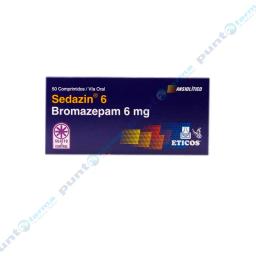 Sedazin 6 - Bromazepam 6mg - Caja de 50 comprimidos