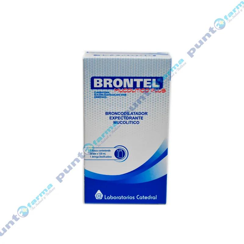 Brontel Mucolitico Plus - 1 Frasco 120ml + 1 Jeringa Dosificadora