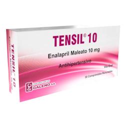 Tensil 10 Enalapril Maleato - Caja de 30 Comprimidos