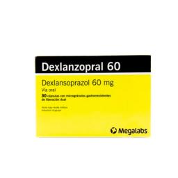 Dexlanzopral 60 Dexlansoprazol 60 mg - Cont.30 Capsulas