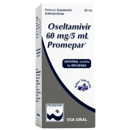 Oseltamivir 60 mg/mL Promepar - Frasco de 50 mL