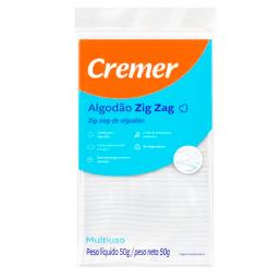 Algodon Zig Zag Cremer - Contenido de 50 g