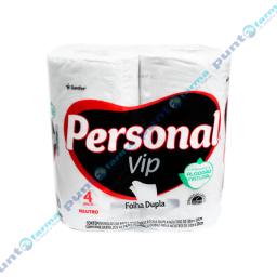 Papel Higienico Neutro Vip Personal - Cont. 4 Unidades