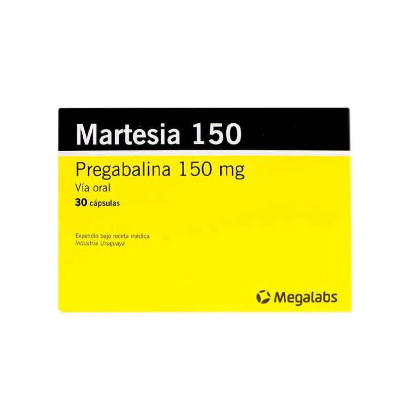 Martesia  Pregabalina 150 mg - Caja de 30 cápsulas