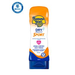 Loción Protectora Solar Sport Dry Balance FPS50+ Banana Boat - 180 mL